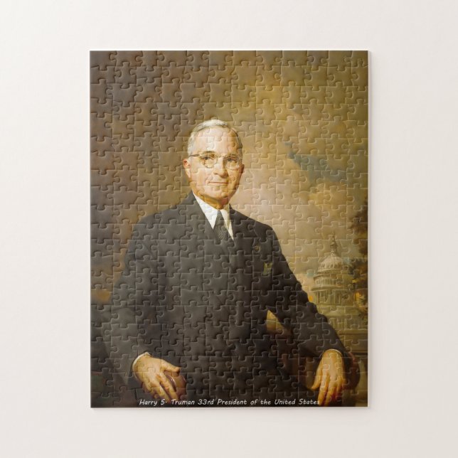 Puzzle Harry S. Truman 33e président (Vertical)