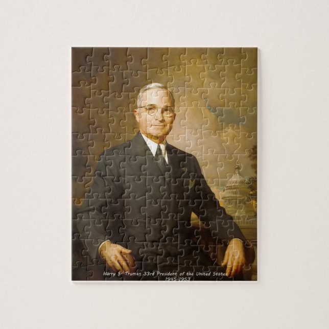 Puzzle Harry S. Truman 33e président (Vertical)