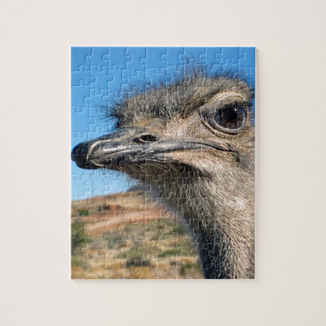 Puzzle Harry the Happy Ostrich (Vertical)