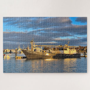 Puzzle Harvest Moon boat, marina, Robe, Australie du Sud