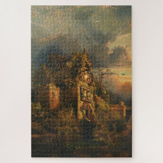 Puzzle Haunted House (par Thomas Moran) (Vertical)