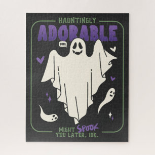 Puzzle Hauntingly adorable Funny Halloween les paroles de