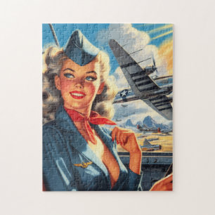 Puzzle Haut de la pince de l'aviation vintage
