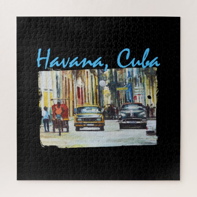 Puzzle Havana Habana Viejo Cuba (Vertical)
