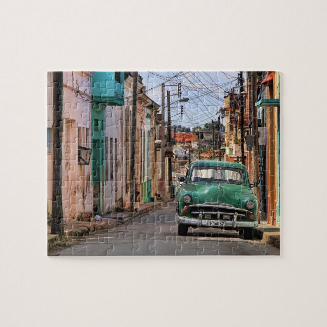 Puzzle Havana Street Oldtimer Car Cuba Voyage Photographi (Horizontal)