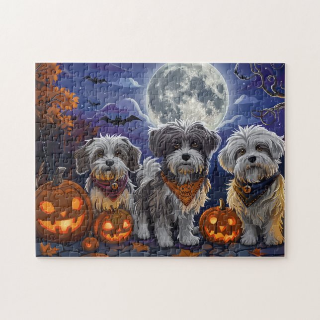 Puzzle Havanais Halloween Effrayant (Horizontal)