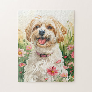Puzzle Havanais - Watercolor Chien Jigsaw