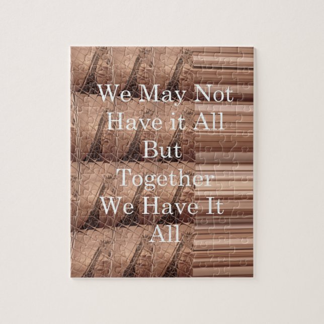 Puzzle Have it toutes les girafes Safari Hakuna Matata wo (Vertical)