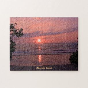 Puzzle Hawaïen du coucher de soleil