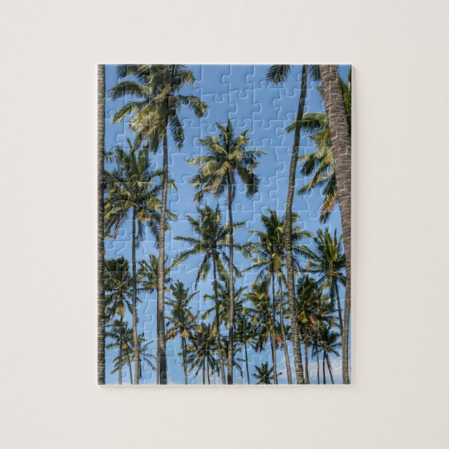 Puzzle Hawaii Island Travel Plage Exotique Palmiers (Vertical)