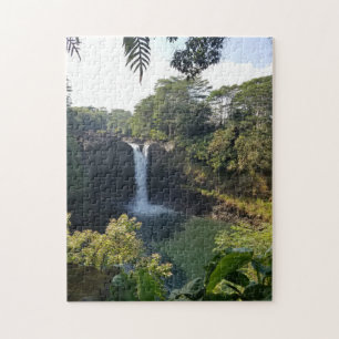 Puzzle Hawaii Waterfall Scenic Travel Photography