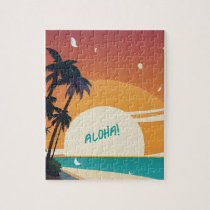 Puzzle Hawaiian/Aloha/Tropical/plage