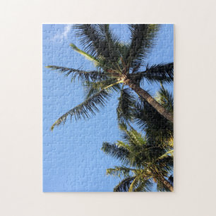 Puzzle Hawaiian Exotic Beach Palm Trees