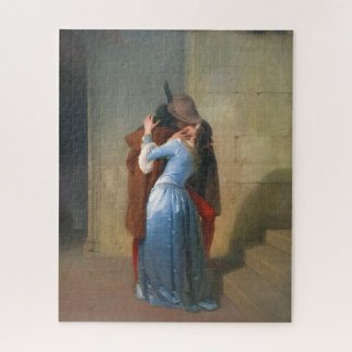 Puzzle Hayez, Le Kiss - Aimants, peinture de couple