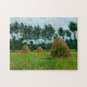 Puzzle Haystaches Jour couvert Monet Art