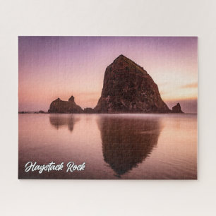 Puzzle Haystack Rock, Côte De L'Oregon, États-Unis