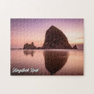 Puzzle Haystack Rock, Côte De L'Oregon, États-Unis