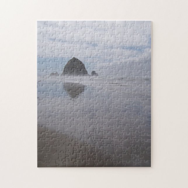 Puzzle Haystack Rock Oregon photo (Vertical)