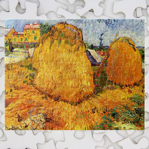 Puzzle Haystacks en Provence par Vincent van Gogh