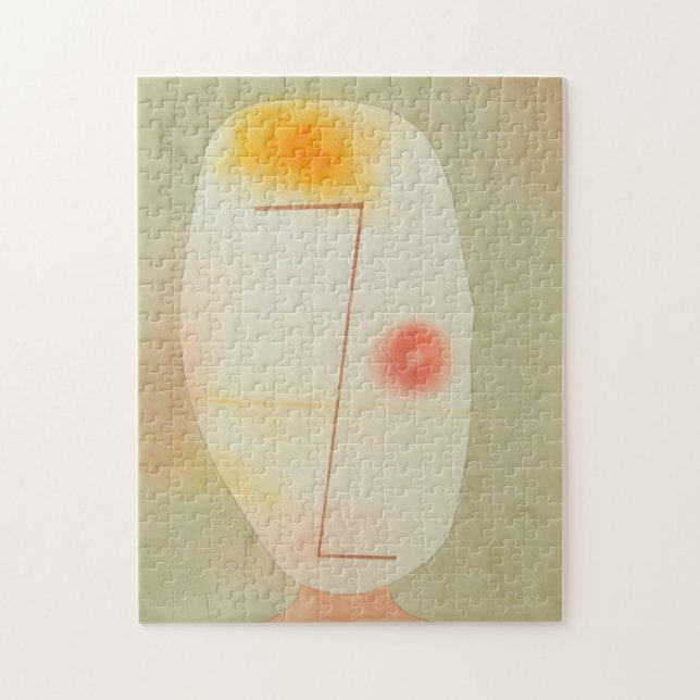 Puzzle Head by Paul Klee (Vertical)