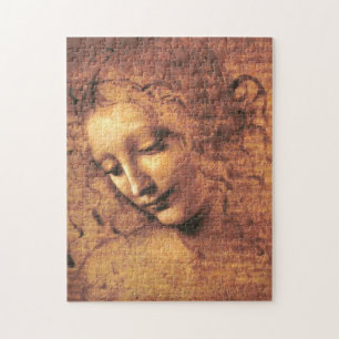 Puzzle Head of a Woman La Scapigliata Leonardo Da Vinci