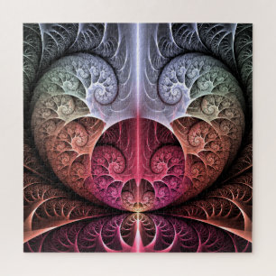 Puzzle Heartbeat, Abstrait surreal Imaginaire Fractal Art