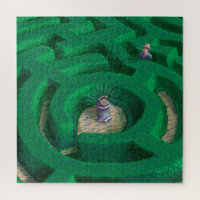 Puzzle Hedge Maze