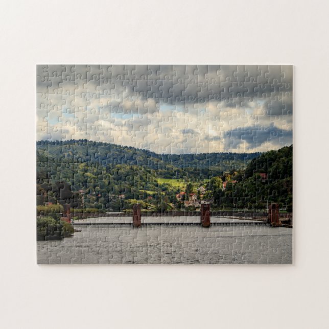 Puzzle Heidelberg Allemagne. (Horizontal)