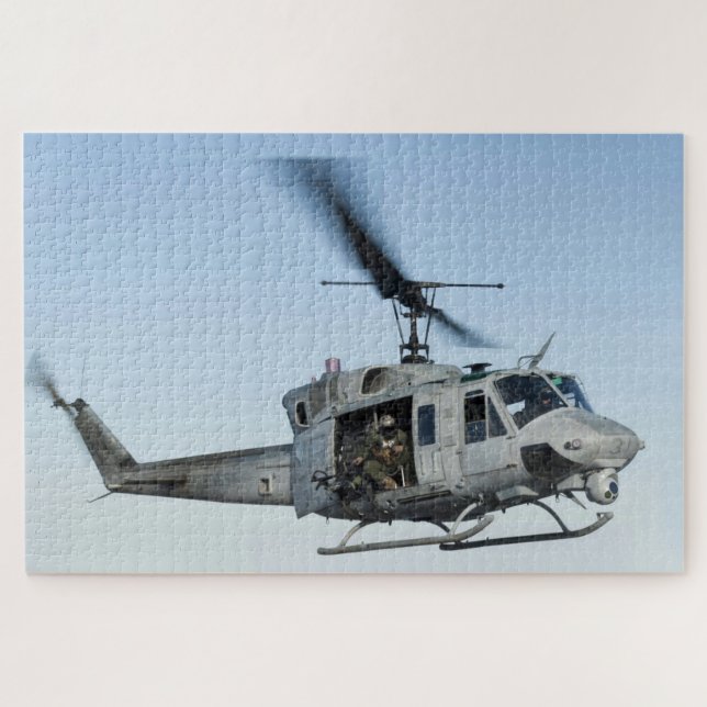 Puzzle Hélicoptère UH-1N Huey Marine Medium Tiltrotor (Horizontal)
