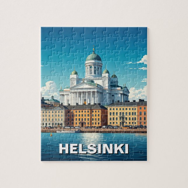 Puzzle Helsinki Finlande Voyages (Vertical)