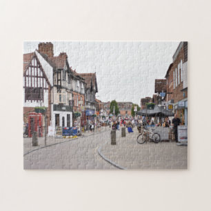Puzzle Henley Street Stratford-Upon-Avon Royaume-Uni