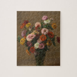 Puzzle Henri Latour - Zinnias