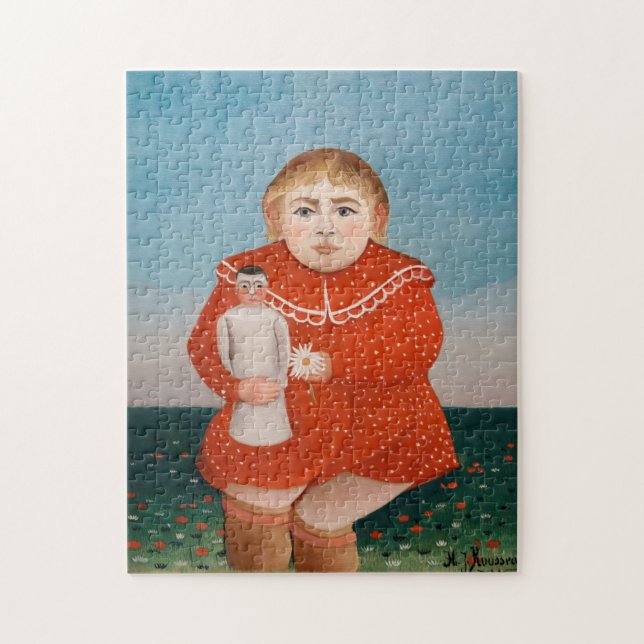 Puzzle Henri Rousseau - Enfant avec poupée (Vertical)