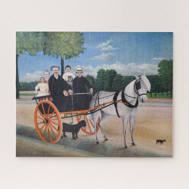 Puzzle Henri Rousseau - La Carriole du pere Junier (Horizontal)