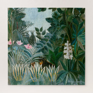 Puzzle Henri Rousseau - La jungle équatoriale