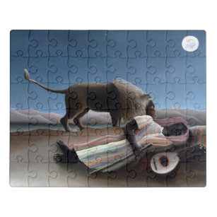 Puzzle Henri Rousseau L'Affiche Gitane Dormante