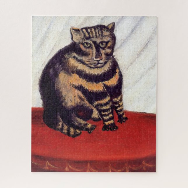 Puzzle Henri Rousseau - Le Chat Tigre (Vertical)