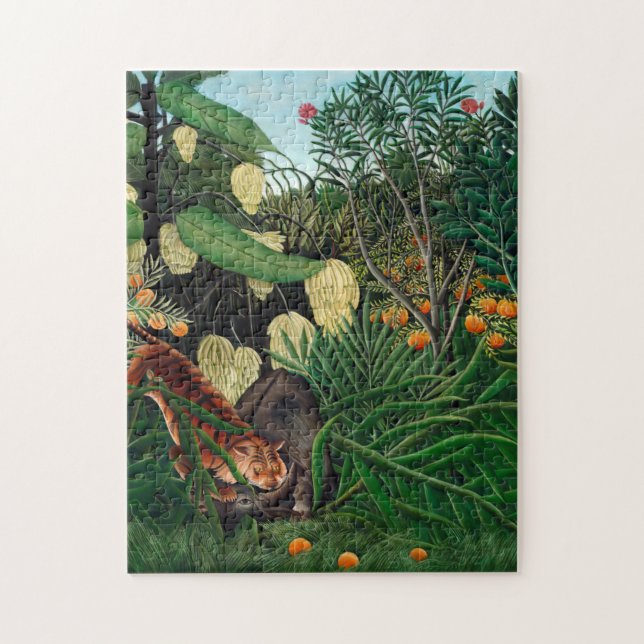 Puzzle Henri Rousseau Le Gar Botanique De La Jungle Équat (Vertical)