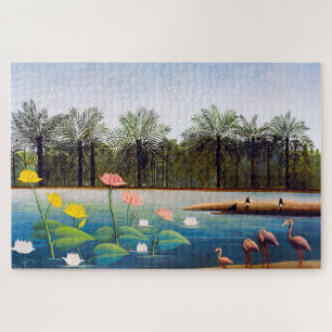 Puzzle Henri Rousseau - Les Flamants roses