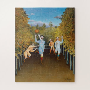 Puzzle Henri Rousseau - Les joueurs de football