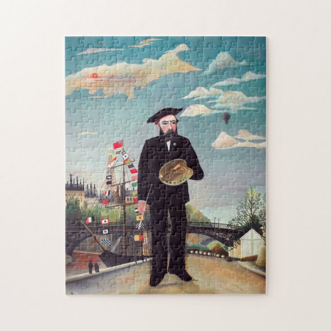 Puzzle Henri Rousseau - Mon portrait-Paysage (Vertical)