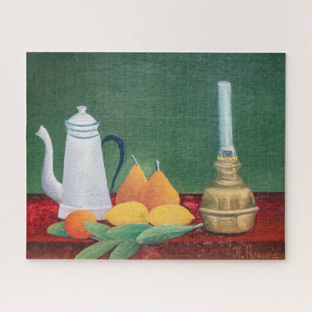 Puzzle Henri Rousseau - Nature morte à la cafetière (Horizontal)