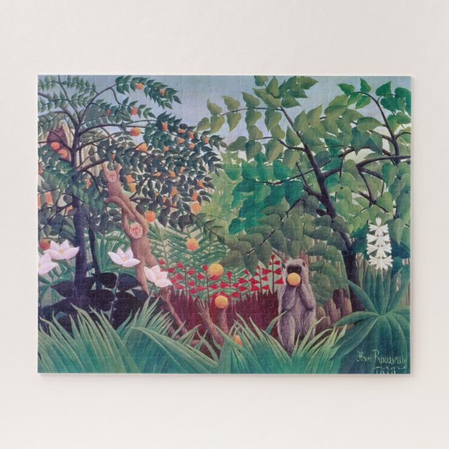 Puzzle Henri Rousseau - Paysage Exotique (Horizontal)