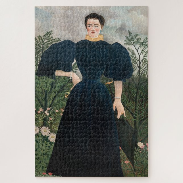 Puzzle Henri Rousseau - Portrait de Madame M. (Vertical)
