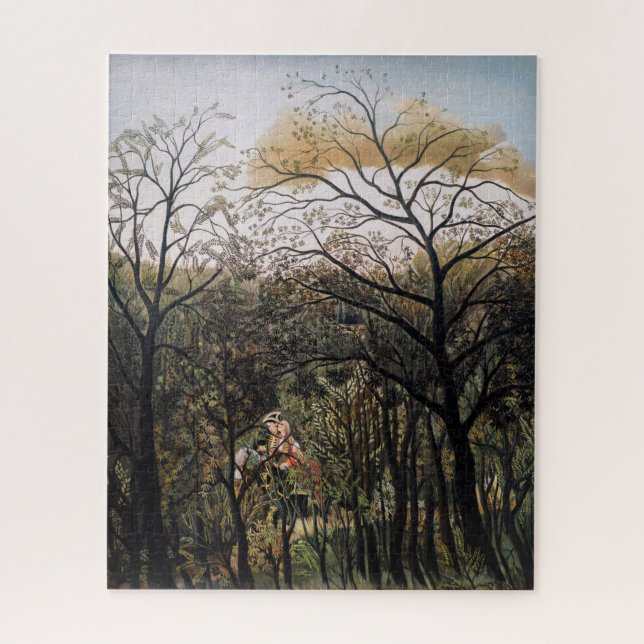 Puzzle Henri Rousseau - Rendez-vous dans la forêt (Vertical)