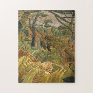 Puzzle Henri Rousseau Tiger Dans Une Tempête Tropicale