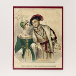 Puzzle Henri VIII et Anne Boleyn