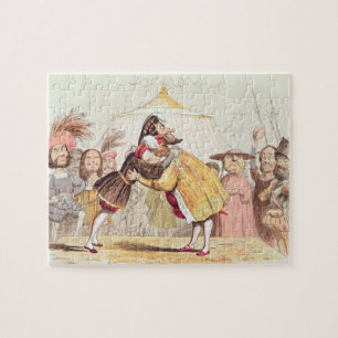Puzzle Henry VIII (1491-1547) et Francis I de la France