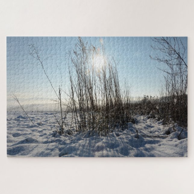 Puzzle Herbes d'hiver - (Horizontal)