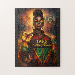 Puzzle Héritage de liberté (Ville + Personnages historiqu
